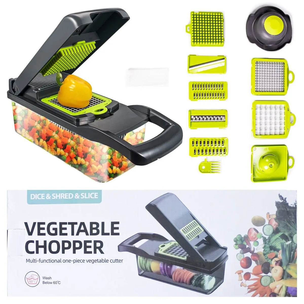 D01007HXKCJ 780 G Non Slip Portable Manual Kitchen Utensils-Safe and Versatile Vegetable and Fruit Gadget for Home Use